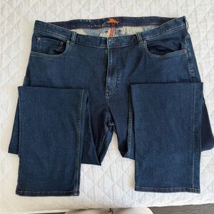 Tommy Bahama Men's Dark Blue Straight Jeans